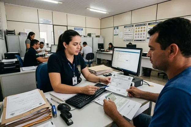 Processo de renovação da CNH em andamento com despachante em Araguaína.